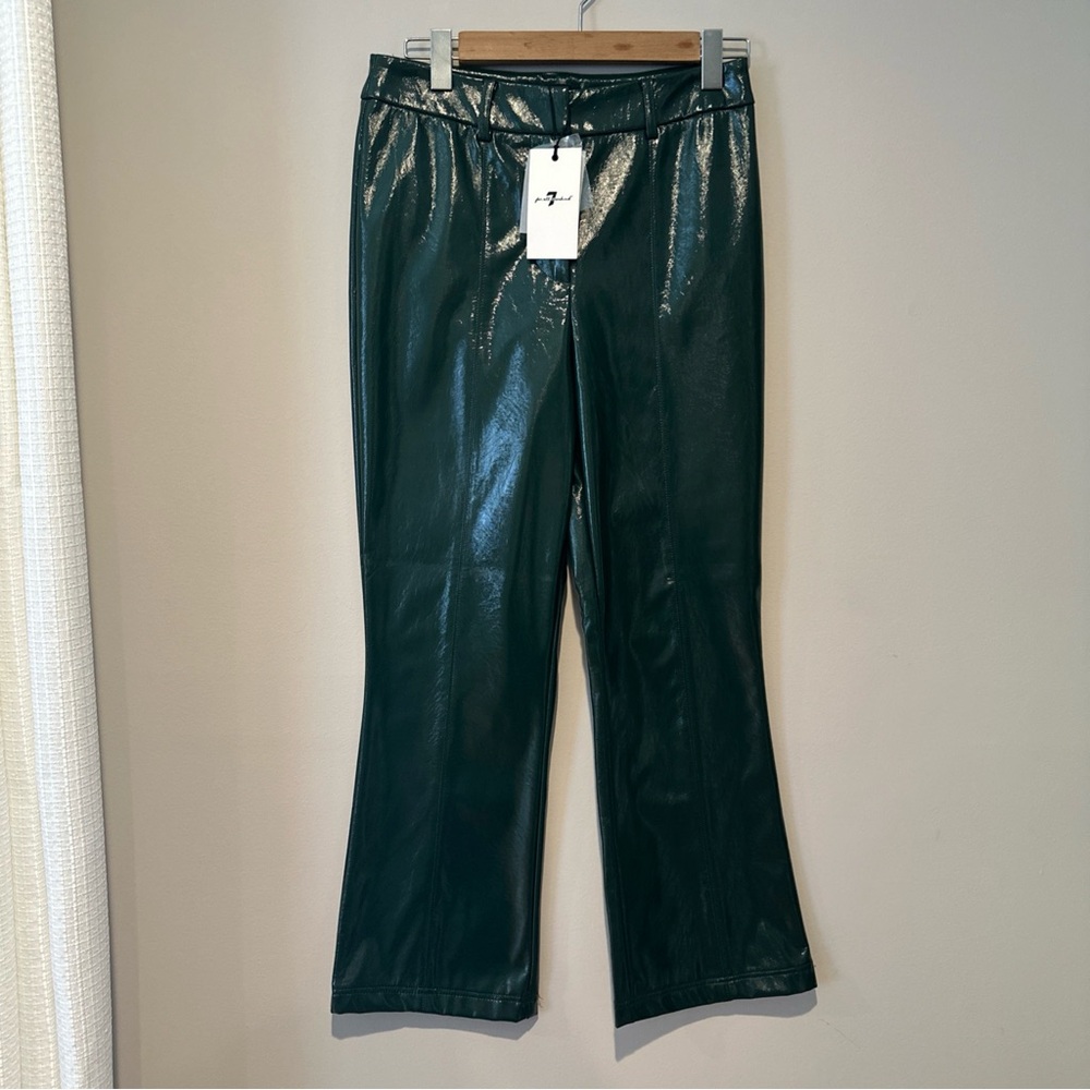 7 for all Mankind NWT faux leather pants size small